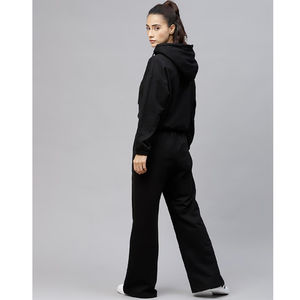 Conjunto de Sudadera y Pantalones Brillantes con Pedrería para Mujer, Chándal de Algodón Suave con Diseño de Encaje, Logotipo de Marca Personalizado, Tejido Grueso y Cálido - Product Image 5