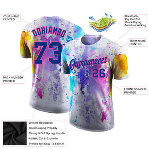 Men's Fashion Sublimation Printed 100% Polyester Durable Lightweight Breathable Moisture-Wicking Custom Design OEM/ODM Shirts - Product Image 5