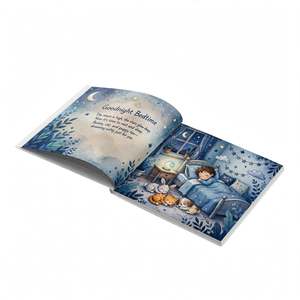 Livres d'histoires pour enfants personnalisés écologiques en couverture rigide couleur pleine page, impression de livres pour enfants - Product Image 6