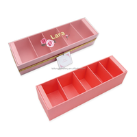 Boîte à tiroirs pour bonbons au chocolat macaron, 5 compartiments, boîte en papier d'emballage, boîte en papier spécial multi-usages