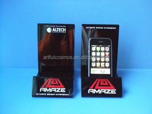 Customizable Acrylic Mobile <b>Phone</b> <b>Stand</b> with Modern Flat Design and Height Adjustment <b>for</b> Desktop Convenience - Product Image 6