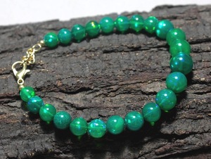 Green Opal <b>Stone</b> Beads for <b>Bracelet</b> Making 5-8mm Natural Rajasthan Opal 8-16 Inches Length HASNAIN <b>GEMS</b> Sample Making Service - Product Image 2