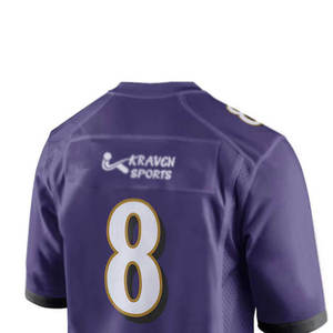 Maillot de football américain imprimé par sublimation, prix de gros, fabrication OEM, fabriqué en usine - Product Image 5