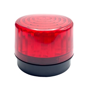 ไฟสัญญาณเตือน 12v สีแดง/น้ำเงิน แบบกระพริบ - Product Image 1