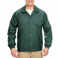 Veste coupe-vent longue personnalisée Oklahoma avec broderie de lettres grecques en chenille, style universitaire et streetwear
