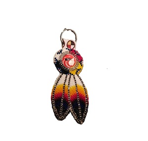 Glass Beads Eco-Friendly Holiday Decor Aesthetic <b>Charm</b> Artisan <b>Keyring</b> Gift for Girls Custom Lightweight - Product Image 1