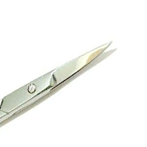 Tijeras Profesionales de Acero Inoxidable para Uñas Rusas, Tijeras para Cutículas con Punta Curva, Hoja Extra Fina, Tijeras de Belleza - Product Image 5