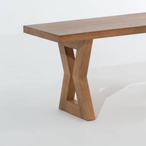 Banc en bois Vandana Falcon Arista pour une assise confortable et élégante dans les espaces intérieurs et extérieurs modernes - Product Image 5