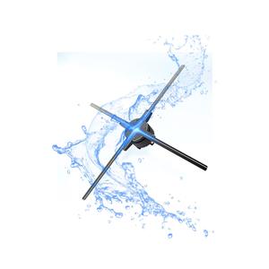 Ventilateur d'affichage holographique 3D longue durée de vie 80 cm, cadre métallique, LED, prise en charge USB/carte SD, 4 pales de ventilateur, pour l'exportation - Product Image 1