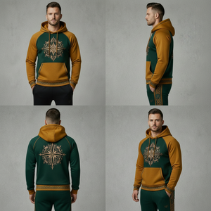 Conjunto Deportivo Informal de Felpa de Algodón para Hombre, Diseño Nuevo, Tela Suave, Talla Personalizada, Logotipo Personalizado - Product Image 5