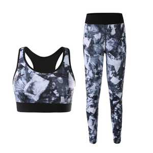 Conjunto deportivo de 2 piezas, bra y pantalón, diseña tu propio conjunto de yoga para mujer, ropa de gimnasio, conjunto de yoga para mujer, nuevo estilo, conjunto de yoga para mujer en oferta. - Product Image 3