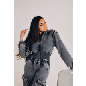 Sudaderas Personalizadas para Mujer, Impresión DTF, Estilo Holgado, Color Rosa Bebé, Felpa de Algodón Orgánico, Ropa Urbana de Invierno - Product Image 2