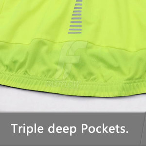 Maillot de cyclisme d'été pour homme, manches courtes, respirant, écologique, qualité supérieure, vêtements de sport légers personnalisés - Product Image 6