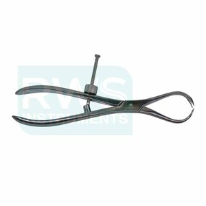 RWS Instruments RWS-BCI-4898 Customized Size 3.5mm Manual Stainless Steel Bone Reduction Forceps <b>Thread</b> <b>Lock</b> High-quality CE - Product Image 2