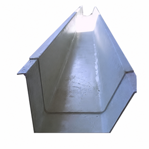 Système de drainage de toiture en composite durable, gouttière en plastique renforcé de fibres de verre (FRP) de pointe, résistant à la corrosion et robuste pour bâtiments. - Product Image 6