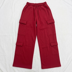 <b>Women</b> Plus Size Loose Casual Cotton Oversized Baggy High Waist Wide Leg Cargo <b>Joggers</b> Sweatpants - Product Image 5