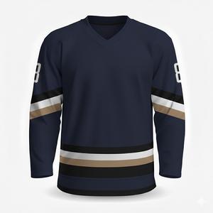 CAMISETA DE HOCKEY SOBRE HIELO DE ALTA CALIDAD UNISEX - Product Image 5