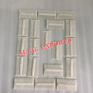 Peigne à barbe en os de buffle à double trame, les peignes en os sont des outils de toilettage traditionnels et écologiques utilisés pour le coiffage des cheveux, etc. - Product Image 4