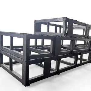 Stainless Steel Structural Frame Rectangle <b>Silver</b> Coated Durable Industrial Warehouse Metal Building Customizable Length - Product Image 2