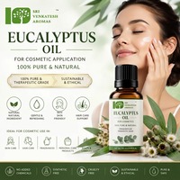Huile d'eucalyptus de qualité cosmétique, huile essentielle d'eucalyptus globulus pour les soins personnels, la fabrication de savon, la parfumerie et la vente en gros