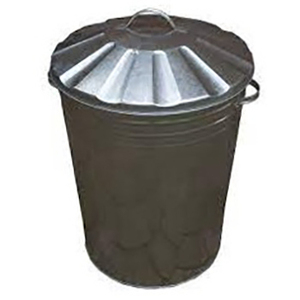 ถังขยะโลหะสำหรับใช้งานกลางแจ้งแบบหนาพิเศษ เคลือบสารป้องกันสนิม ดีไซน์ทันสมัยสำหรับพื้นที่สำนักงาน - Product Image 2