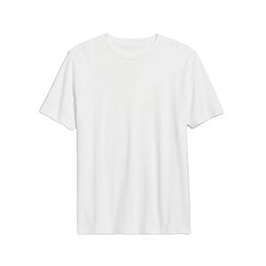 T-shirt pour homme avec impression de logo, unisexe, coupe classique, décontracté, coton biologique, coupe standard, col rond, couleur blanche - Product Image 1