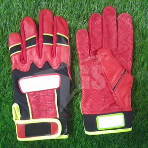 Gants de frappe de baseball avec service OEM, paume rembourrée, design haute adhérence, en cuir, avec impression personnalisée - Product Image 2