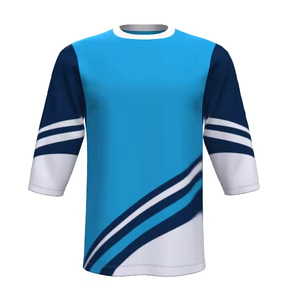 Maillot de sport de lacrosse unisexe haut de gamme, coupe ajustée, design élégant, couleurs personnalisées imprimées, séchage rapide, respirant, vente en gros - Product Image 2
