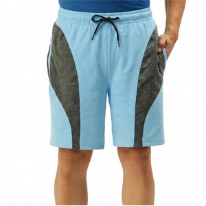 Pantalones Cortos Deportivos Casuales para Hombre, Estilo Gimnasio y Playa, Cintura Elástica Media, Logotipo Frontal, 100% Algodón, Transpirables, de Secado Rápido - Product Image 1