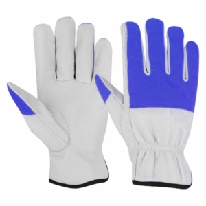 Hot Selling Assembly Work <b>Gloves</b> Durable Goat Grain Leather Soft and Comfortable Construction Safety <b>Gloves</b> with Latex Coating - Product Image 5