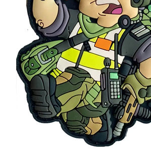 ป้ายโลโก้ยางพีวีซีเนื้อนุ่มแบบพรีเมียม สำหรับเสื้อผ้า กระเป๋า เสื้อแจ็คเก็ต เสื้อผ้าเด็ก ขนาด สี ดีไซน์ตามสั่ง แบบรีดร้อน - Product Image 6