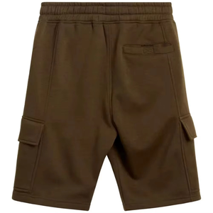 Pantalones Cortos Cargo de Color Sólido para Hombre, Cintura con Cordón, Pantalones Cortos Casuales Tipo Bermuda con Bolsillos, Tela de Algodón Transpirable - Product Image 6