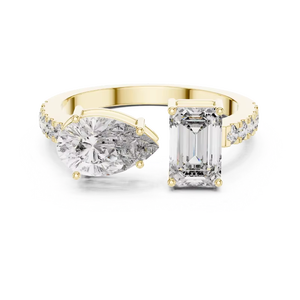 2.1ct <b>Emerald</b> Cut Moissanite <b>Ring</b> 925 Sterling <b>Silver</b> IGI Certified Handmade Luxury Engagement <b>Ring</b> Fine Jewelry Gift for Women - Product Image 2