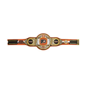 Cinturón de Campeonato de Hockey sobre Hielo Personalizado – Cinturón de los Philadelphia Flyers Chapado en Oro para Adultos, Ideal para Deportes y Lucha Libre - Product Image 4