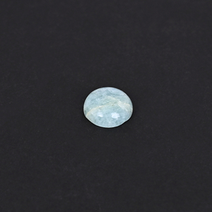 Pierre précieuse aigue-marine de forme ronde 2,70 carats 9 mm - Product Image 4