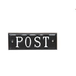 Letrero de Bienvenida Rústico de Hierro Fundido, Placa Metálica Rectangular para Pared, Decoración Vintage para Entrada, Letrero Decorativo Antiguo para Montar en Pared y Puerta - Product Image 5