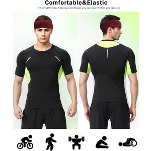 Diadema Deportiva de Yoga Personalizable para Mujer, Estilo Moderno, Tejido Elástico, Delgado, Absorbente y Transpirable, para Yoga al Aire Libre - Product Image 2