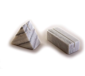 <b>Table</b> Numbers Holder Latest Marble Place <b>Cards</b> Holder Note Holder Elegant Desktop Organizer - Product Image 4