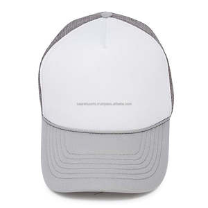 Gorra de camionero de malla ecológica con bordado personalizado, gorra de béisbol a cuadros de 5 paneles, diseño deportivo de espuma transpirable ajustable - Product Image 2