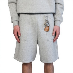 Pantalones Cortos Deportivos de Algodón y Poliéster de 520 GSM, Personalizados, de Gran Tamaño, para Gimnasio y Uso Casual - Product Image 5