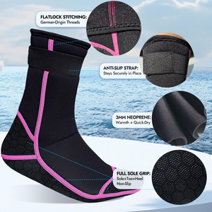 Professional Sand <b>Socks</b> Beach Volleyball Training Breathable Neoprene Footwear Protects Against Hot Sand And Cold Water Sports - Product Image 2