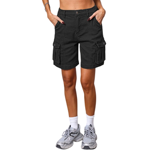 Shorts Cargo para Mujer - Estilo Moderno y Elegante, Perfectos para la Vida Urbana, con Bolsillos Modernos, Ideales para un Uso Versátil - Product Image 6
