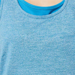 Athletic Casual Women's <b>Knitted</b> <b>Tank</b> <b>Top</b>-Quick Dry Breathable Workout Shirt for Fitness Yoga & Active Lifestyle - Product Image 6