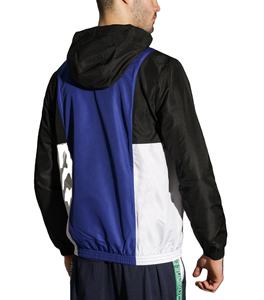 Chaqueta Deportiva Retro de Nailon con Cierre y Logotipo Bordado Personalizado, Chaqueta Cortavientos para Hombre - Product Image 5