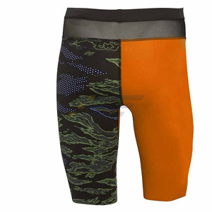Shorts de compression pour hommes, design personnalisé OEM, style décontracté taille mi-haute, faible MOQ, dernier modèle, prix raisonnable - Product Image 2