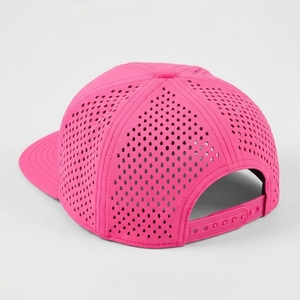 Gorra Snapback Personalizada de 7 Paneles con Visera Plana, Perforada con Corte Láser, Bordado 3D, Logotipo Personalizado, OEM, ODM, MOQ Bajo, Marca Privada - Product Image 6