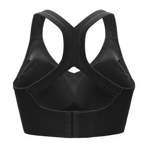 Soutien-gorge de sport uni pour femme, style personnalisé, extensible dans quatre directions, dos croisé, tailles S M L, pour la gym et le fitness - Product Image 2
