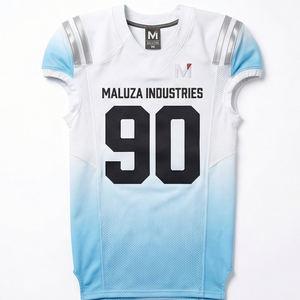 Uniforme de Fútbol Americano con Tecnología de Enfriamiento con Infusión de Grafeno, Resistente a Impactos, Sublimado, Kit de Ropa Deportiva para Equipos de Fútbol - Product Image 1