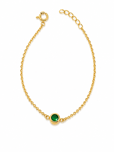 Cadena de tenis de plata de ley 925 chapada en oro de 18 quilates con cuarzo hecho a mano, estilo cubano, para mujer, ideal para amantes de la joyería fina vintage y fiestas clásicas. - Product Image 4