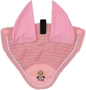 Bonnet d'oreille pour chevaux – Bonnet d'équitation respirant en crochet avec oreilles extensibles, 29 couleurs pour assortir votre équipement, pour poney et cheval de taille moyenne - Product Image 2